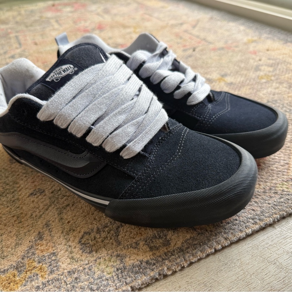 Vans Blue and Gray Sneakers